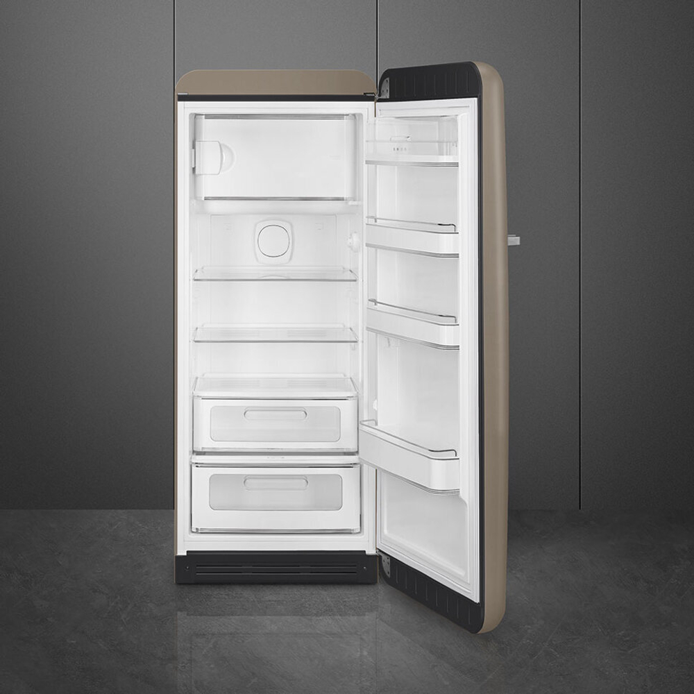 Отдельностоящий однодверный холодильник Smeg FAB28RDTP5