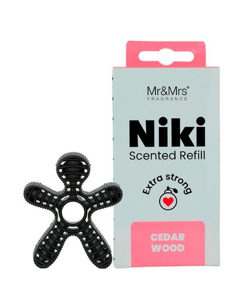 Сменный блок ароматизатора для автомобиля NIKI Кедр, Mr&Mrs Fragrance