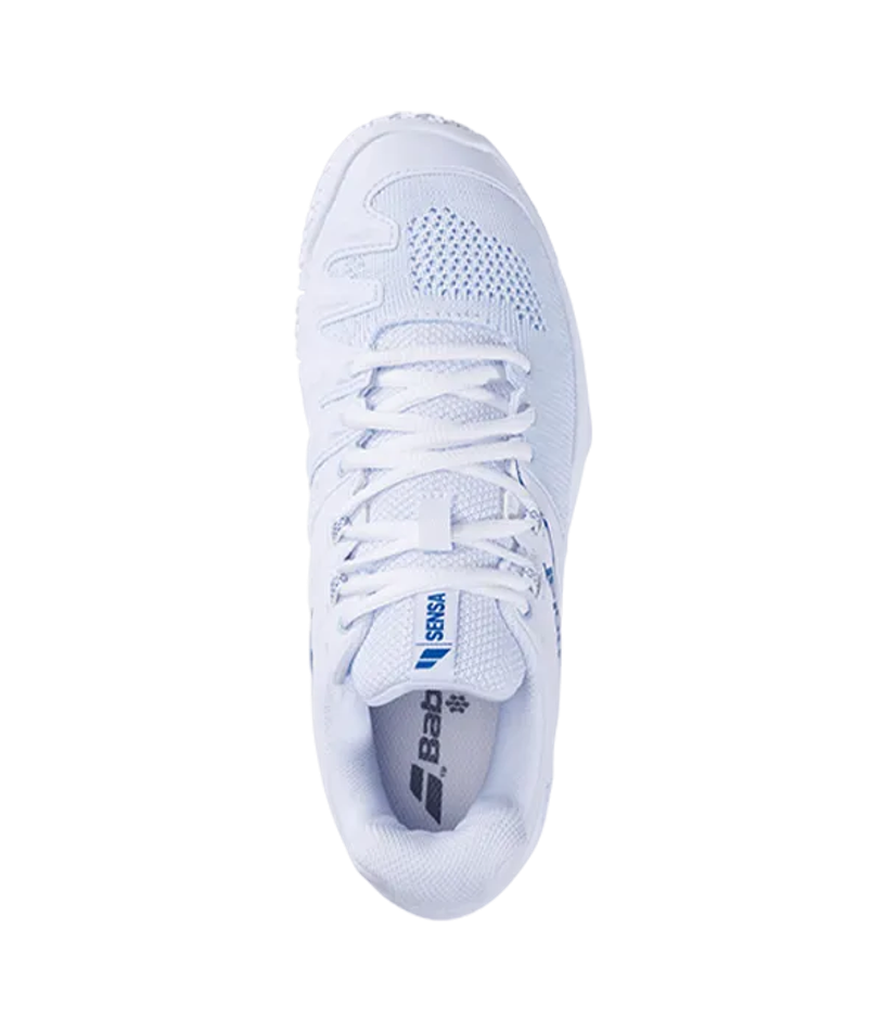 Babolat Sensa Женские Белые-Холодные Синие Кроссовки 2025