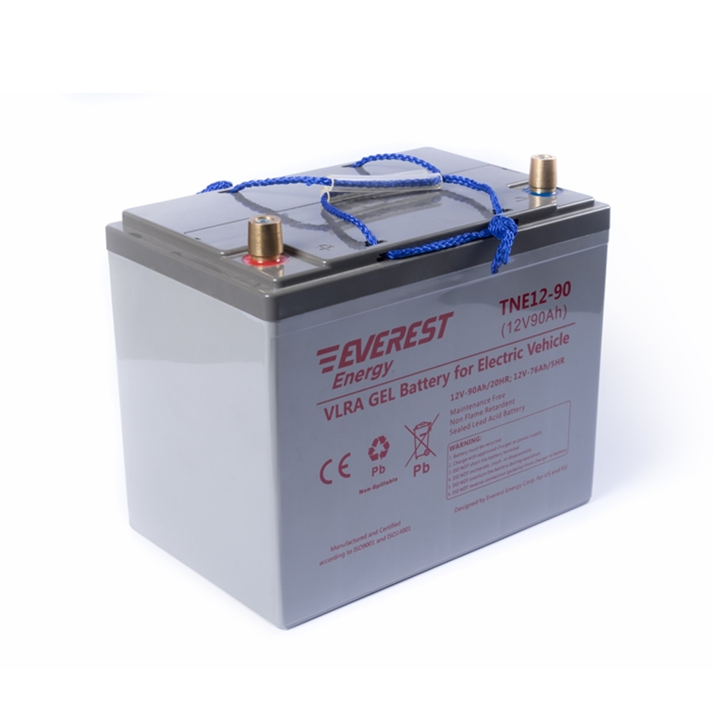 Тяговая аккумуляторная батарея EVEREST TNE 12-90 (6-EVF-70)