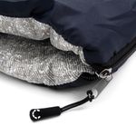 Спальный мешок-одеяло&quot;СЛЕДОПЫТ-Camp&quot;,200х75см,±5%,до 0С, утеп.термоф 300г/м2, цв.темно-синий/5/