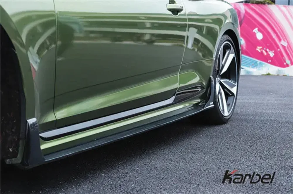 Карбоновые юбки для AUDI RS5 B9 2017 - 2019 Ауди обвес