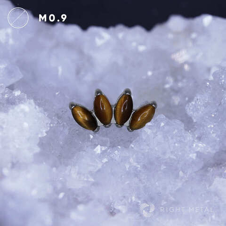 4K Marquise v.2 Tiger Eye