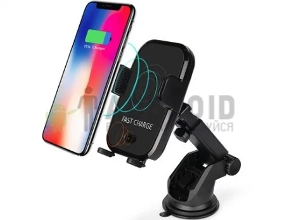 Автомобильный держатель wireless car charger &amp; automatic induction bw-wc01