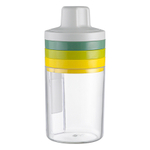 Спирализатор ручной для овощей bland, 3 в 1, светло-серый/зеленый/салатовый/желтый