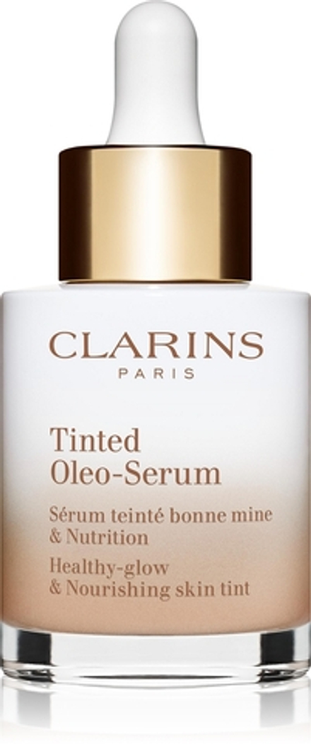 Clarins Tinted Oleo-Serum - Тональная основа: масляная сыворотка для выравнивания тона кожи. оттенок 02, 30 ml