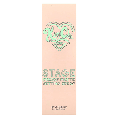 KimChi Chic Beauty, Stage Proof Matte Setting Spray®, 01 матовый финиш, 105 мл (3,55 жидк. унц.)