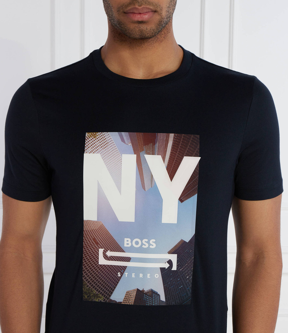 Футболка Tiburt 511 BOSS BLACK - темно-синий(50512110)