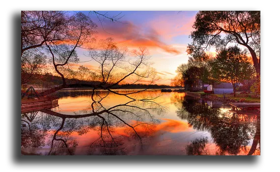 Постер "Отражение неба"