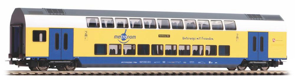 Двухэтажный пассажирский вагон Metronom VI 2-го класса