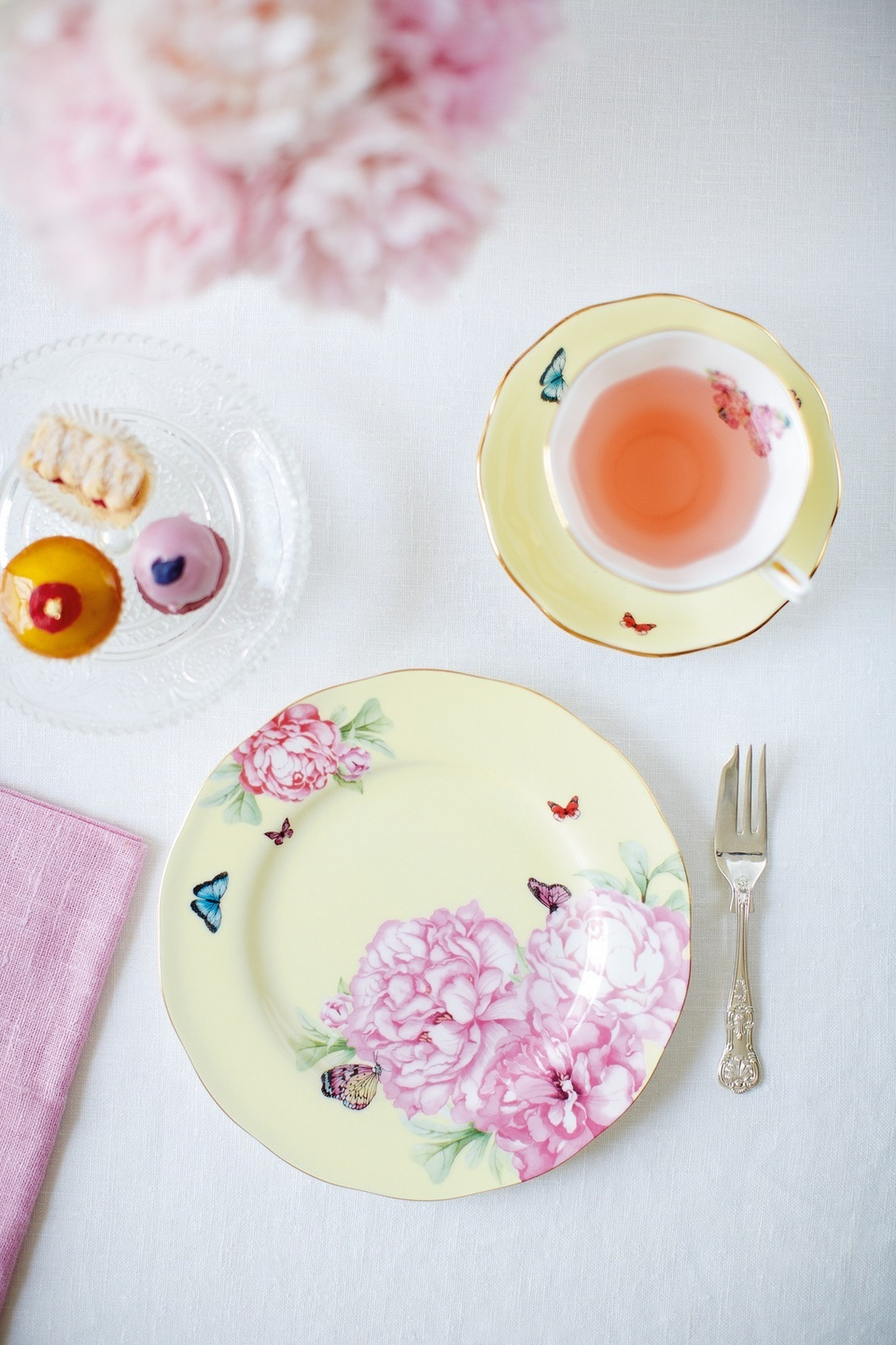 Royal Albert - Набор из 4 десертных тарелок Миранды Керр / артикул   40001836  / GTIN 701587018968