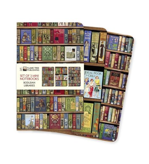 Bloknot \ Блокнот\ Notebook Bodleian Libraries Set of 3 Mini Notebooks