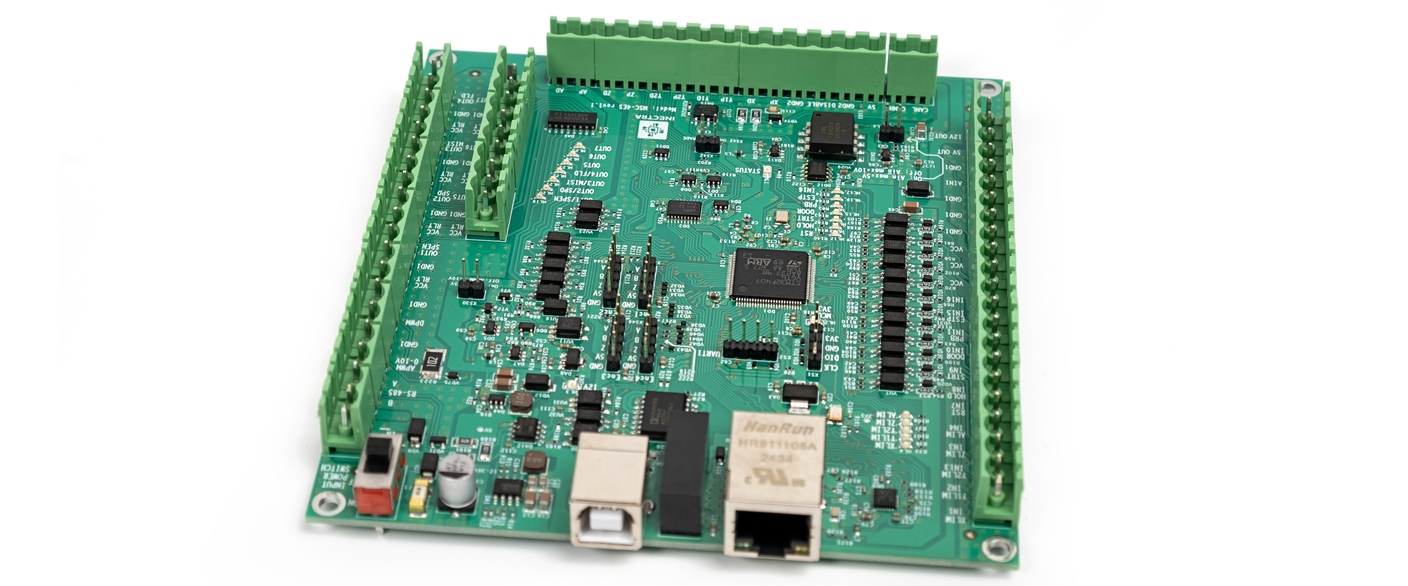 MSC-4ES -  4 оси,  Ethernet, 500кГц, RS-485, 4 квадратурных энкодера, автовыравнивание оси Y