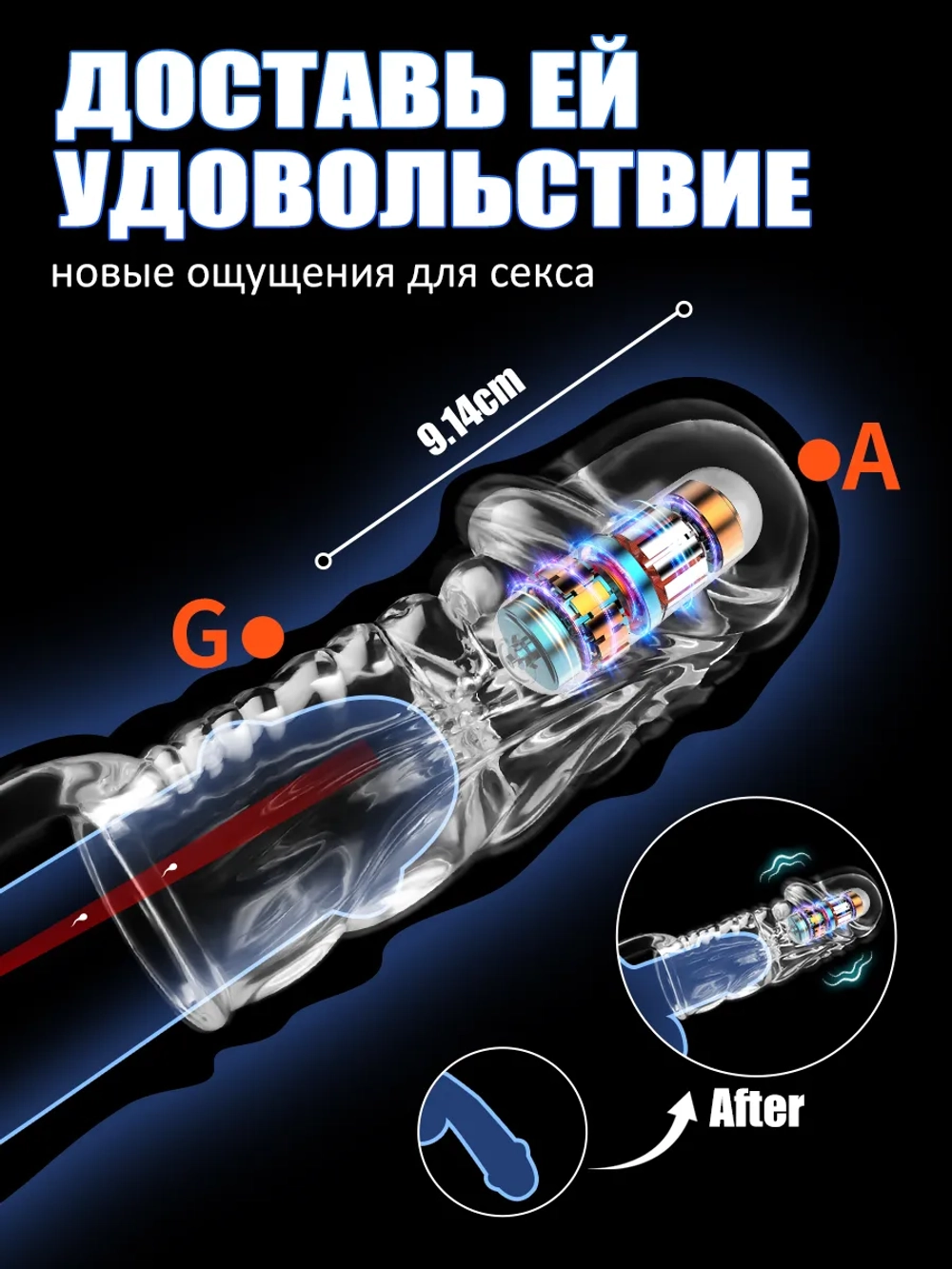 Насадка для удлинения пениса