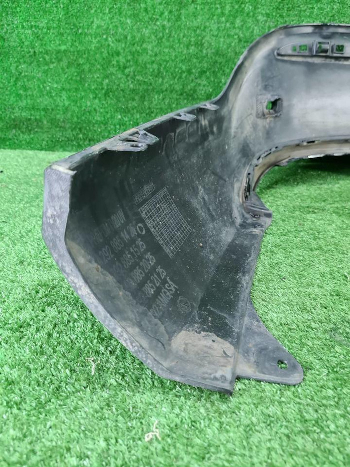 Юбка заднего бампера Mercedes GLE C292 (15-19) AMG