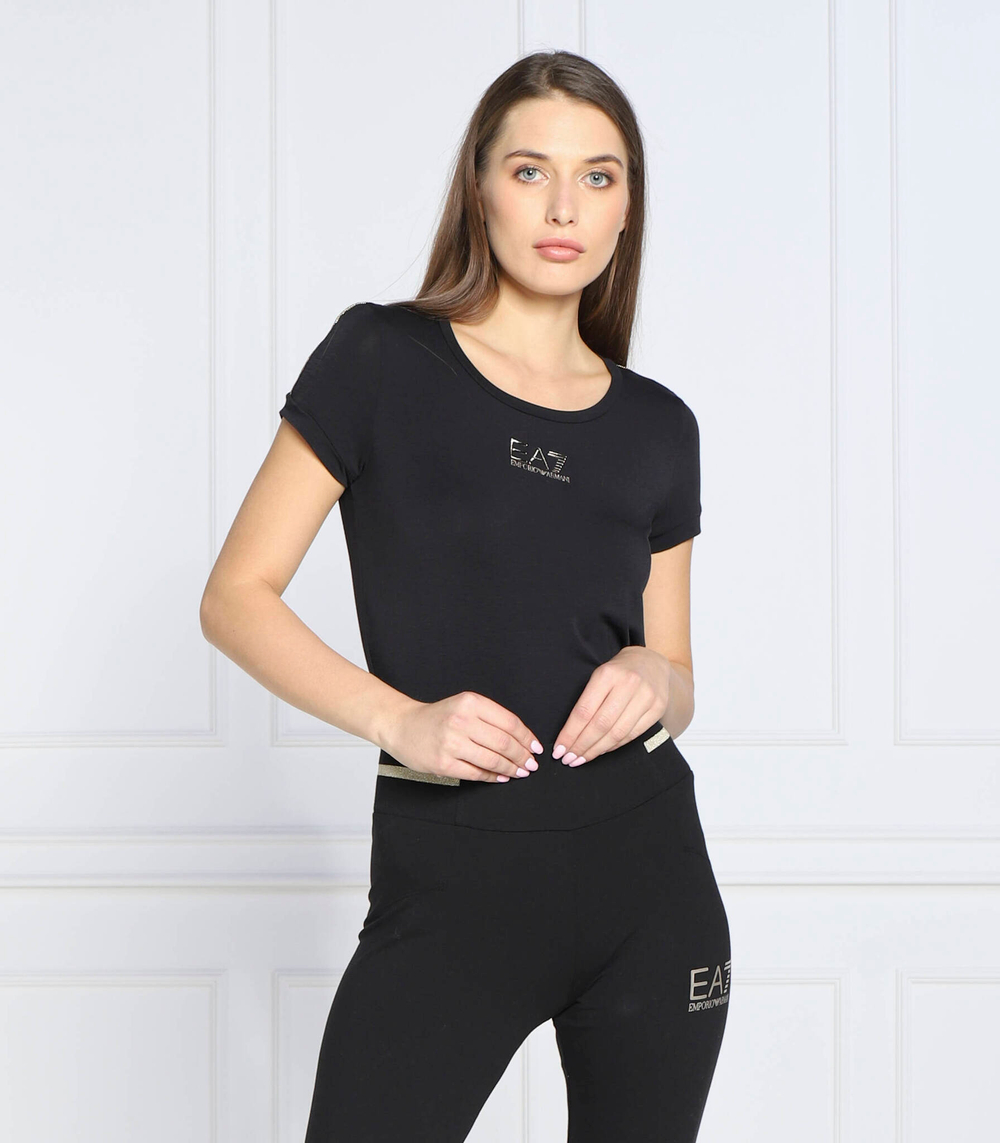 футболка EA7 - черный(6LTT17 TJCYZ)
