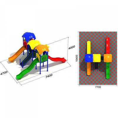 Детская игровая площадка «Альпинист»