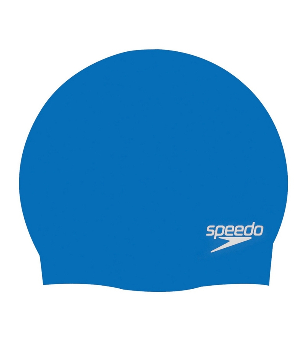 Шапочка для плавания силиконовая детская Speedo Plain Moulded Silicone Junior