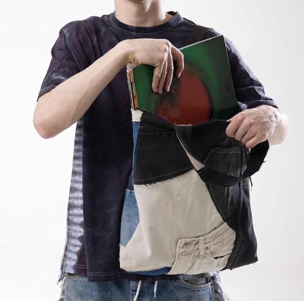 Купить Шоппер Upcycled Patchwork Шоппер Upcycled Patchwork