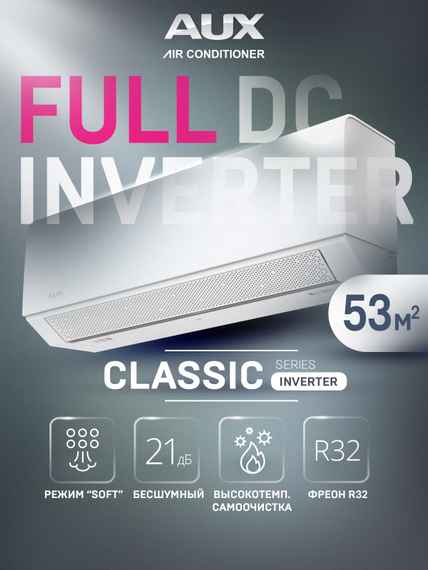 Настенная сплит-система AUX ASW-H18A4/BA-R2DI + AS-H18A4/BA-R2DI