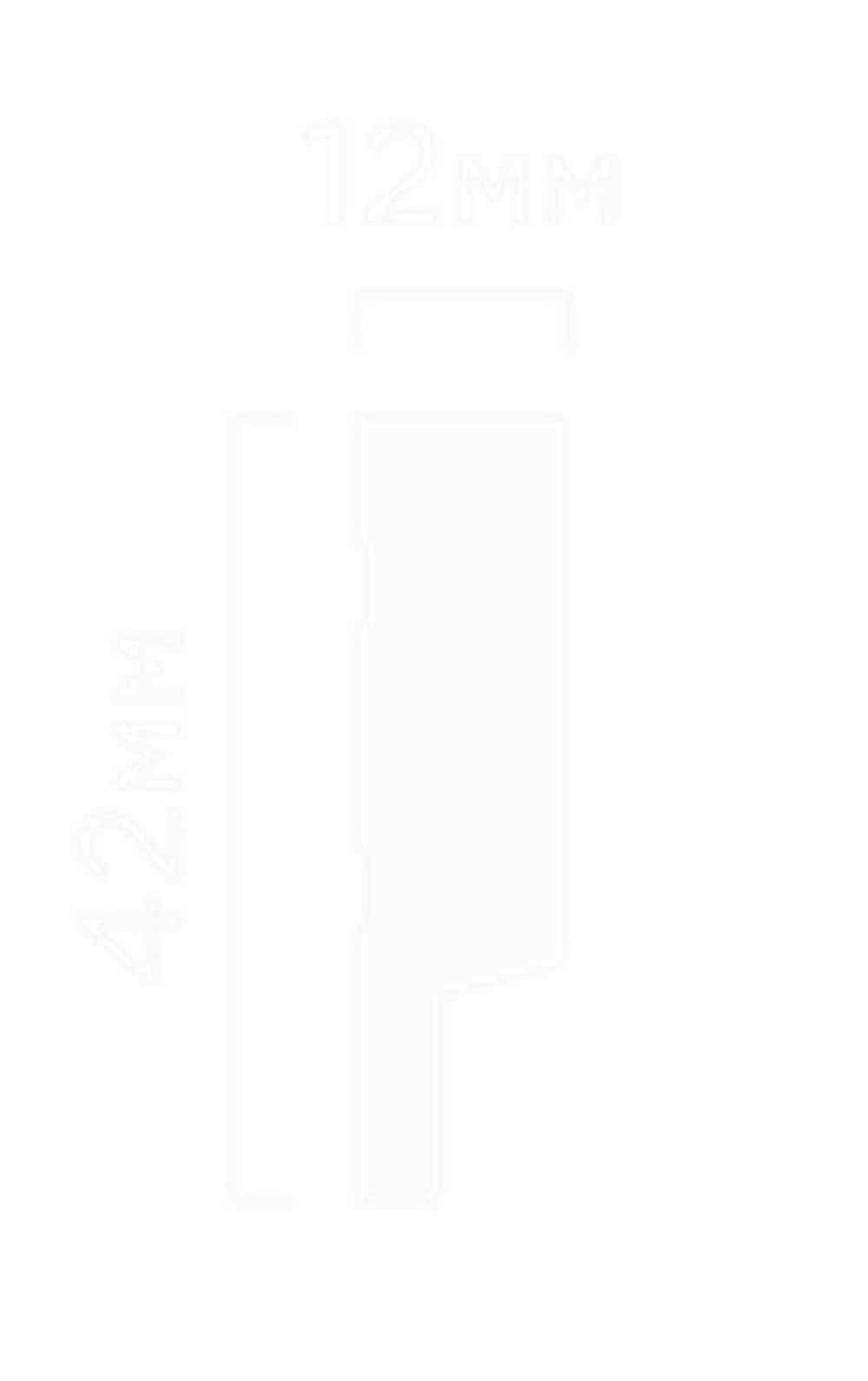 Финишный молдинг декорированный HiWood, 270x4,2 см