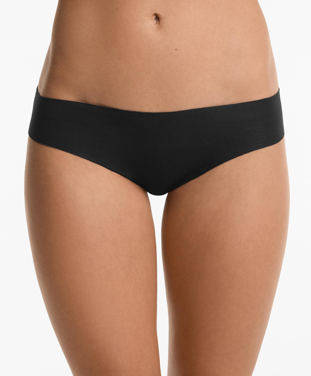 OYSHO Набор бесшовных из 3 классических трусов, черный