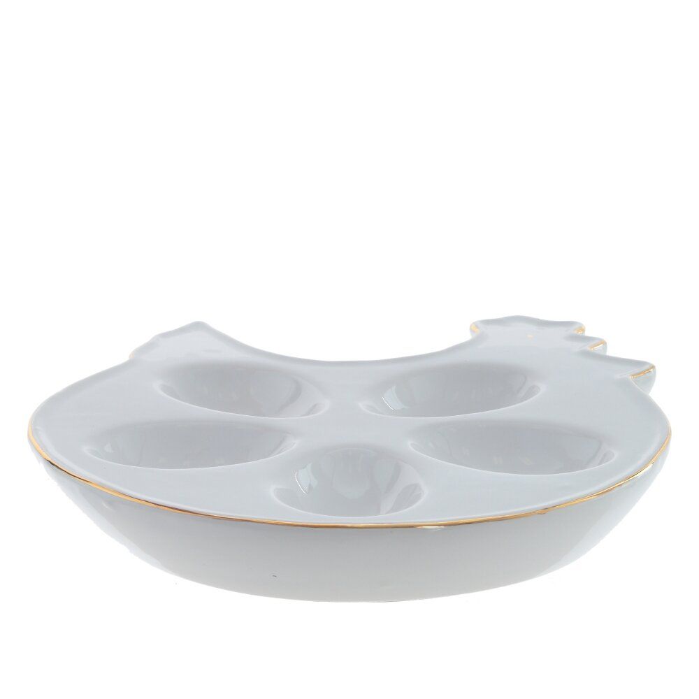 GAEM Тарелка для 5-ти яиц, L18 W20,5 H3 см