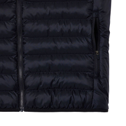 Мужская теннисная жилетка Lacoste Water Repellent Puffed - navy blue