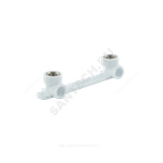 Планка монтажная PP-R белая Дн 25х1/2" ВР под смеситель с водорозетками VALFEX 10124025