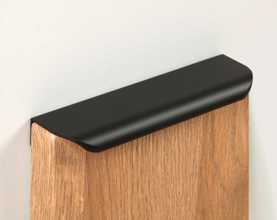 Ручка мебельная скобка MONTE RT110BL.1/128/150 черный матовый