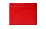 Balenciaga Grain Calfskin Card Holder Card Holder Men"s Red