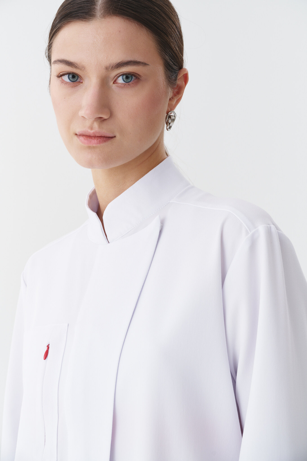 Топ медицинский женский Сартори, белый