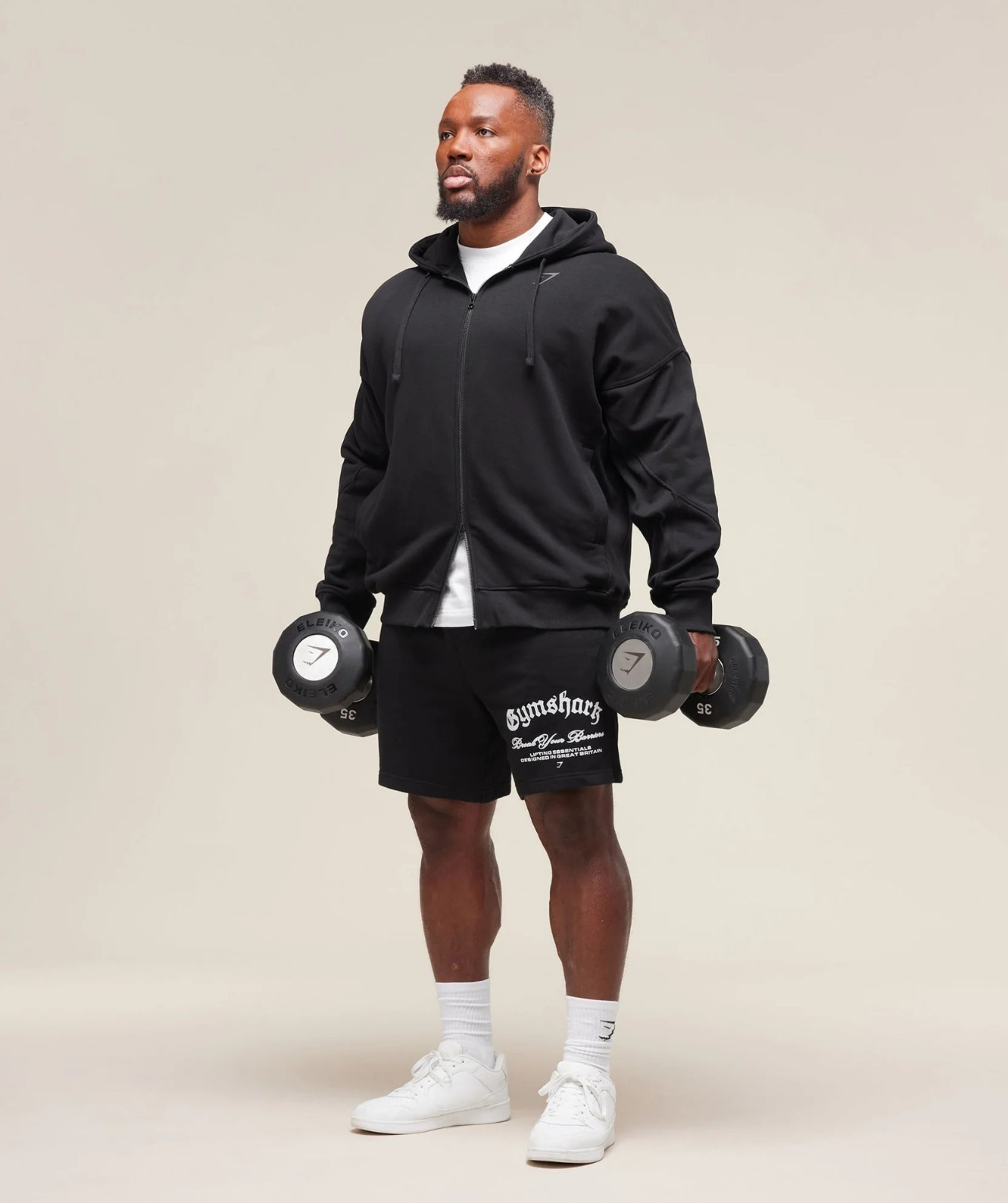 Шорты GYMSHARK Break Your Barriers Shorts Black