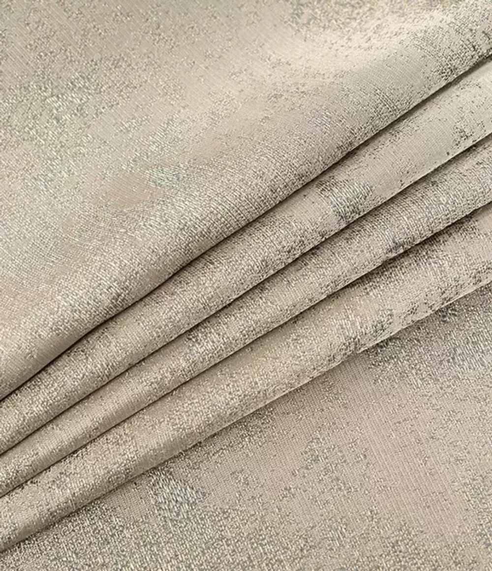 Ткань "Аллюр" Серо-золотой