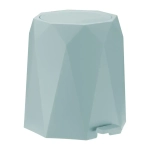 Контейнер для мусора ПРИЗМА 4,5л с педалью Морская волна (комплект 3 шт)