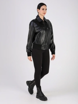 Кожаная куртка демисезонная