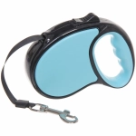 Поводок-рулетка «Верный друг» 5м до 15кг цвет голубой