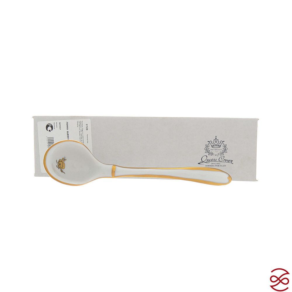 Ложка Queen's Crown Золотая роза