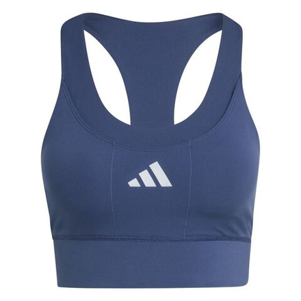 Теннисный бюстгальтер Adidas Adi365 Running Pocket Medium Support - tech indigo