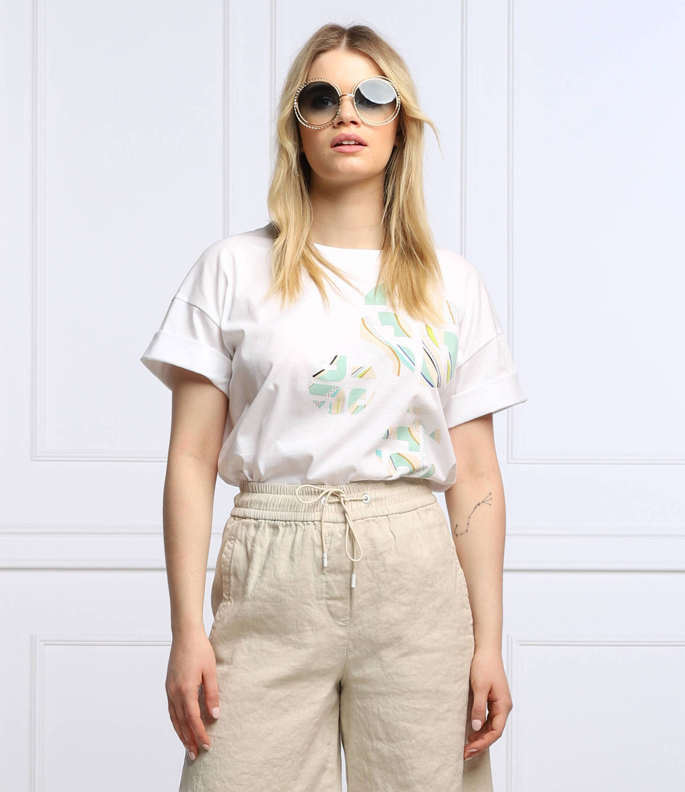 футболка Marc Cain - белый(SS 48.01 J25)