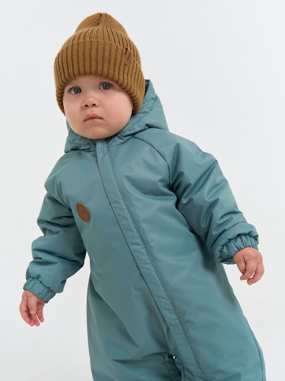 Комбинезон демисезонный "Малахит" 0+