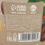 Соляной жемчуг для ванны «С Новым годом!» с ароматом кофе и фундука - 170 гр.