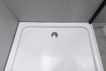 Душевой уголок Esbano ESR-7190B ESUGR7190B 100x80 стекло прозрачное/профиль черный матовый