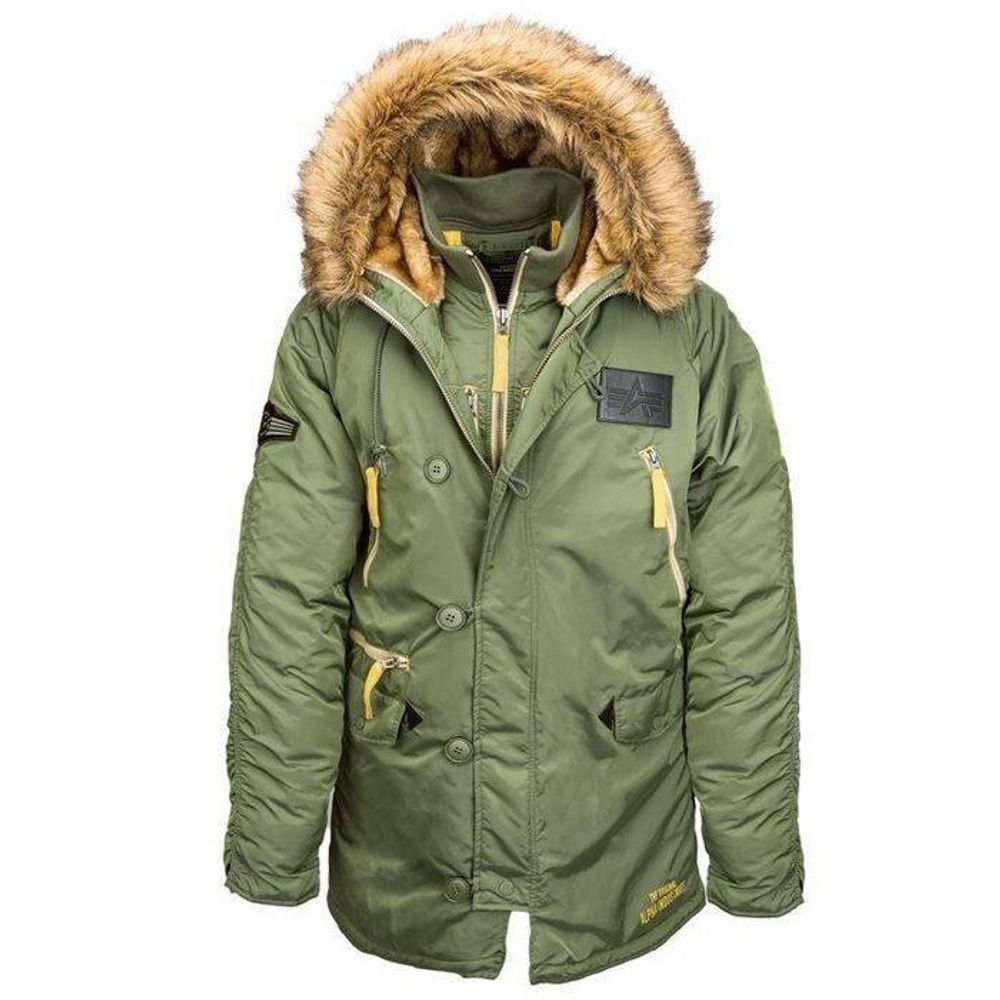 Куртка зимняя N-3B Inclement parka (Sage)