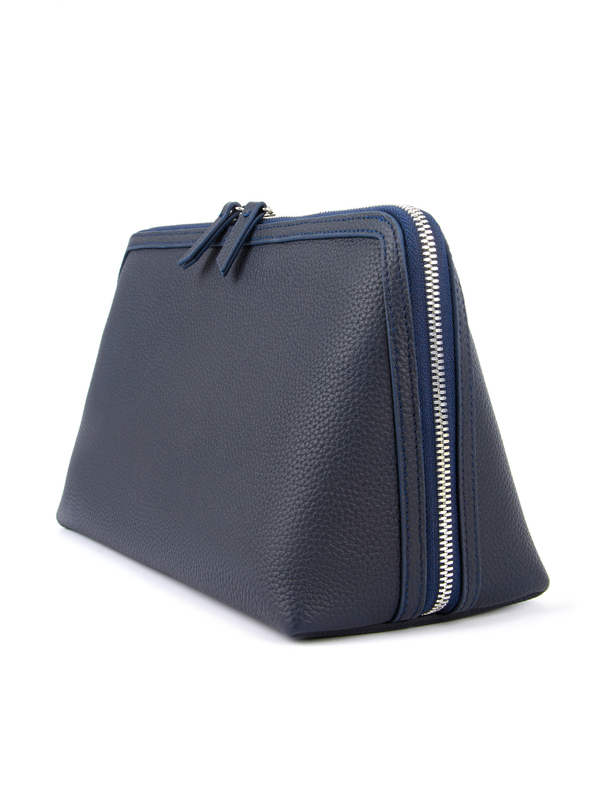 Косметичка MONTBLANC NEW L темно-синего цвета