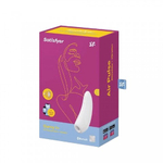 Вакуумный клиторальный стимулятор Satisfyer Curvy 1+ (белый)