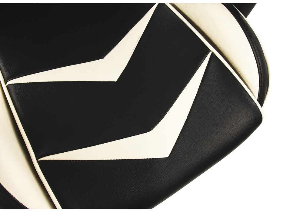 Компьютерное кресло Racer черное / бежевое