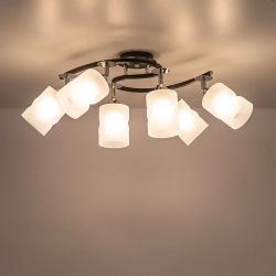 Citilux Сиерра CL119261 Люстра с поворотными плафонами Чёрная