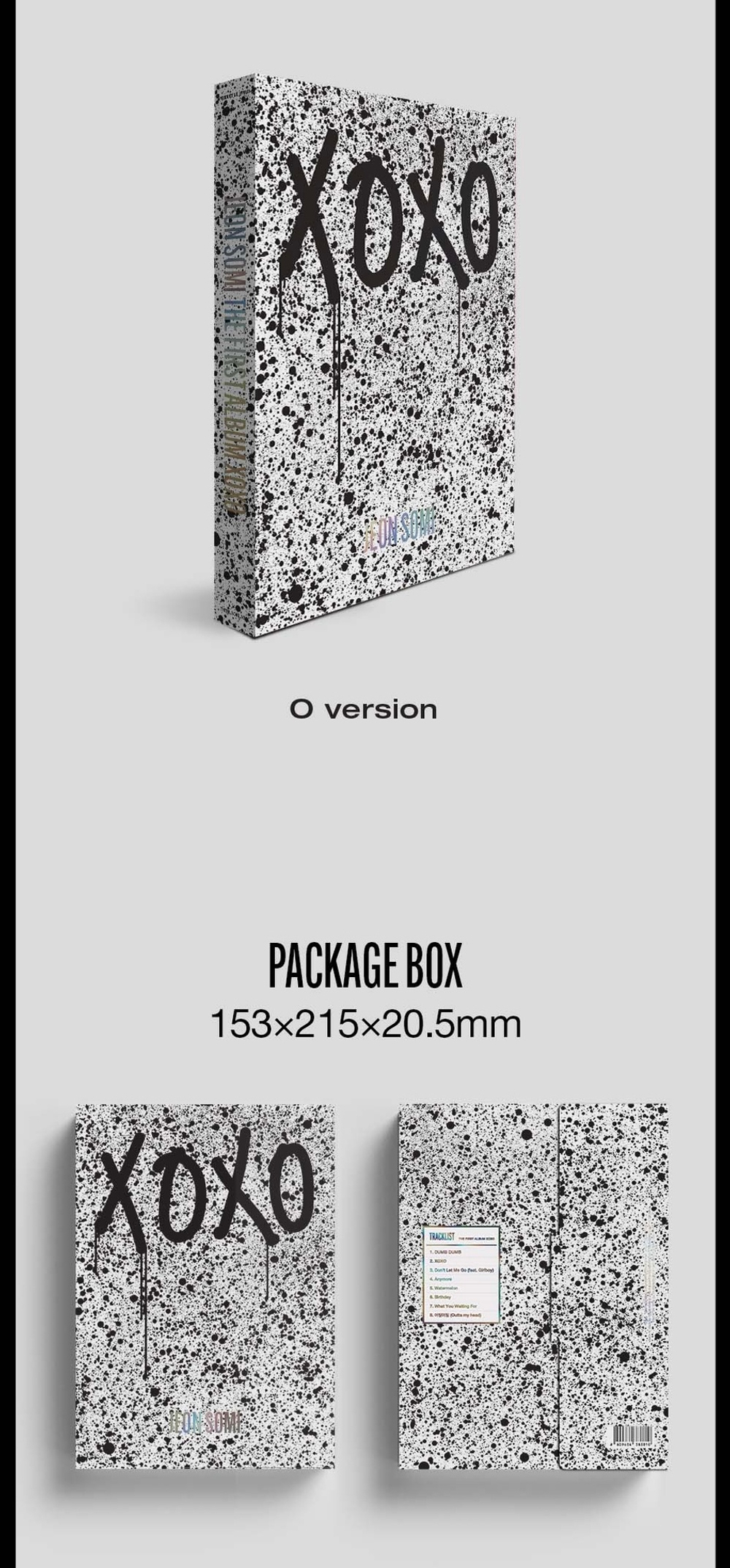 Альбом JEON SOMI - THE FIRST ALBUM [XOXO]