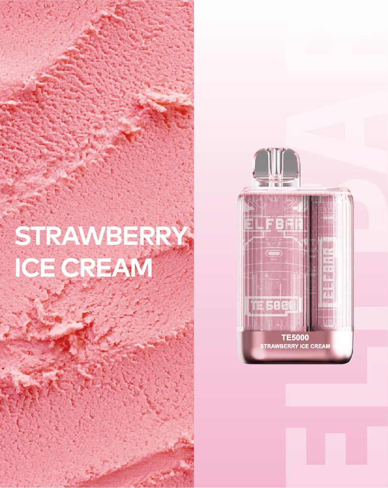 Elf Bar - Strawberry Ice Cream (TE5000)